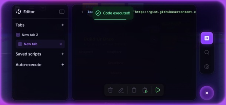 Execute Script Interface